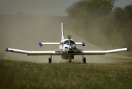 P-750XL Africa takeoff